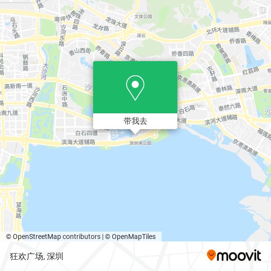狂欢广场地图