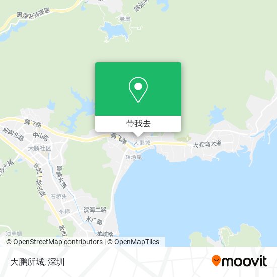 大鹏所城地图