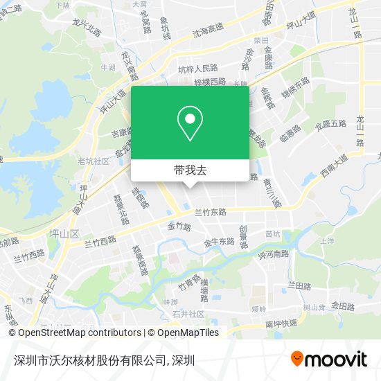 深圳市沃尔核材股份有限公司地图