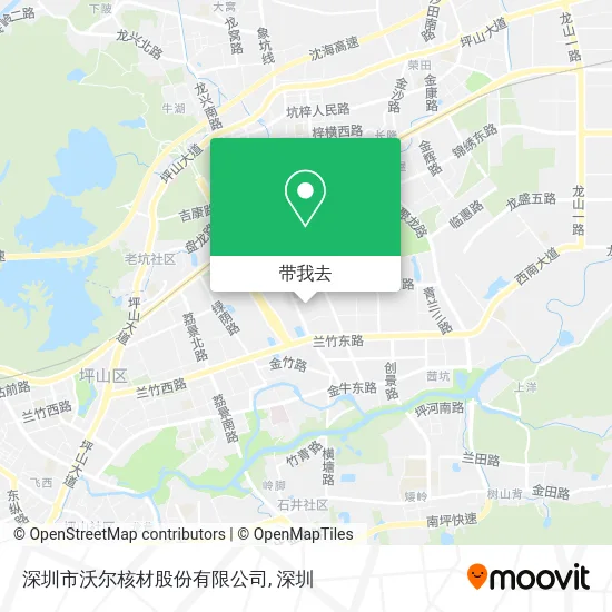 深圳市沃尔核材股份有限公司地图