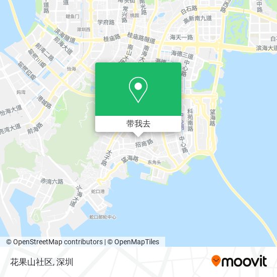 花果山社区地图