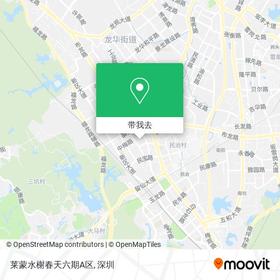 莱蒙水榭春天六期A区地图