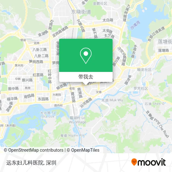 远东妇儿科医院地图