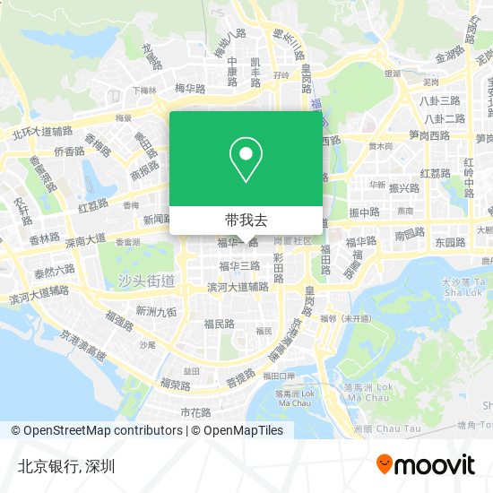 北京银行地图