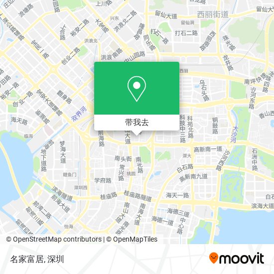 名家富居地图