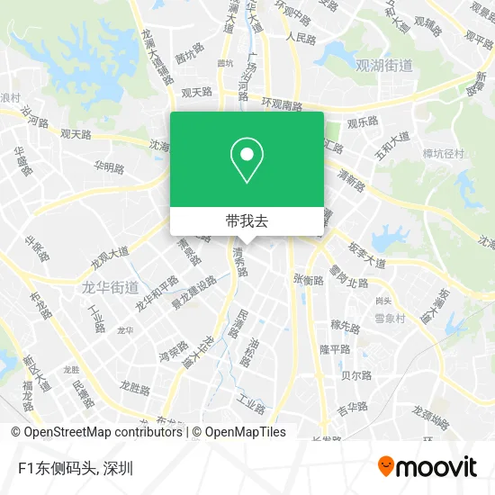 F1东侧码头地图