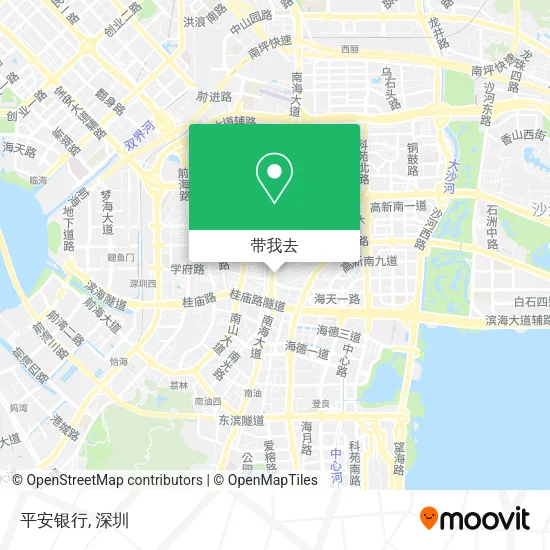 平安银行地图