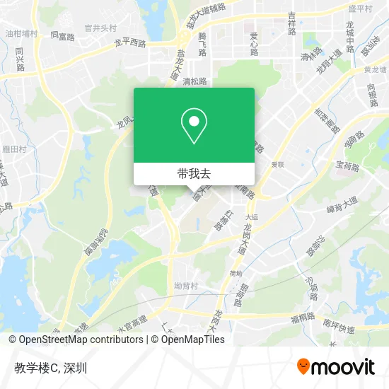 教学楼C地图