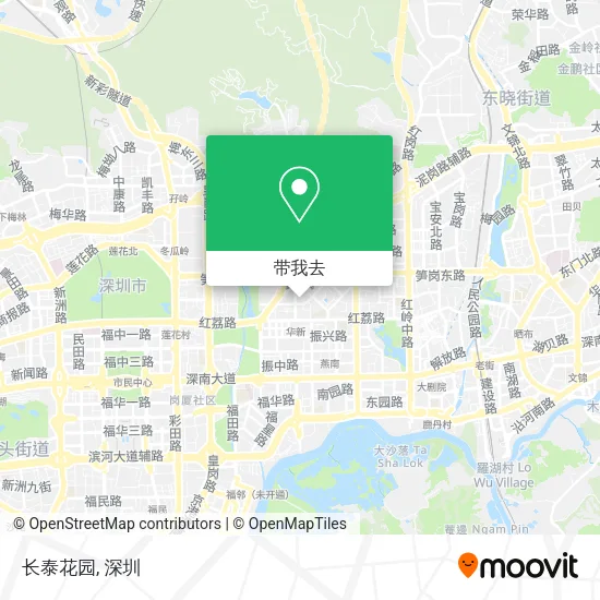 长泰花园地图
