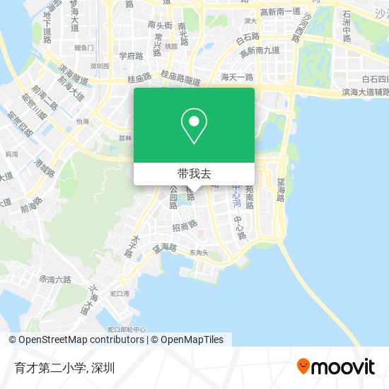 育才第二小学地图