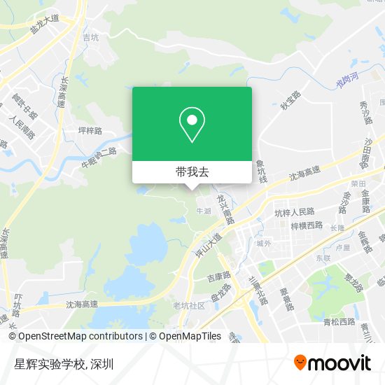 星辉实验学校地图
