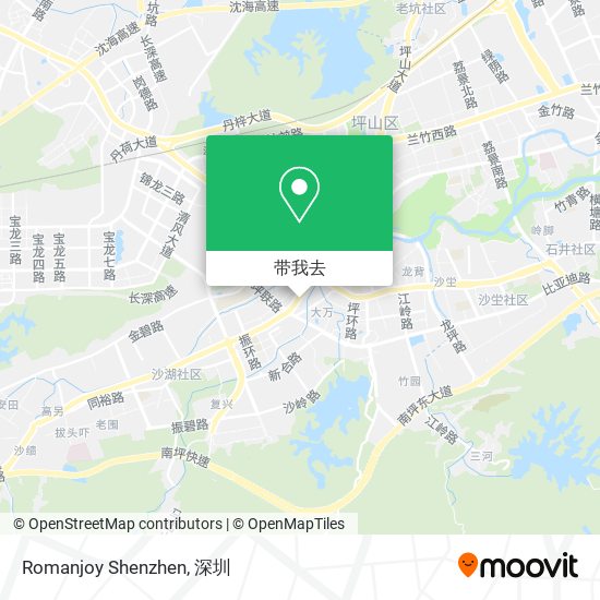 Romanjoy Shenzhen地图