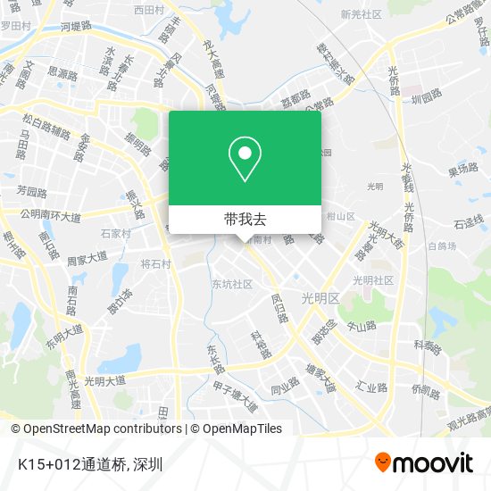 K15+012通道桥地图