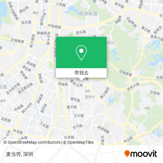 麦当劳地图
