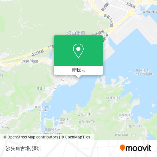 沙头角古塔地图