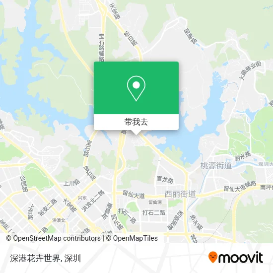 深港花卉世界地图