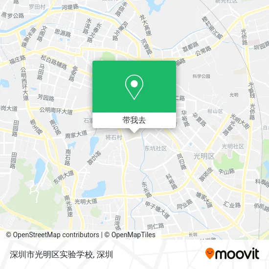 深圳市光明区实验学校地图