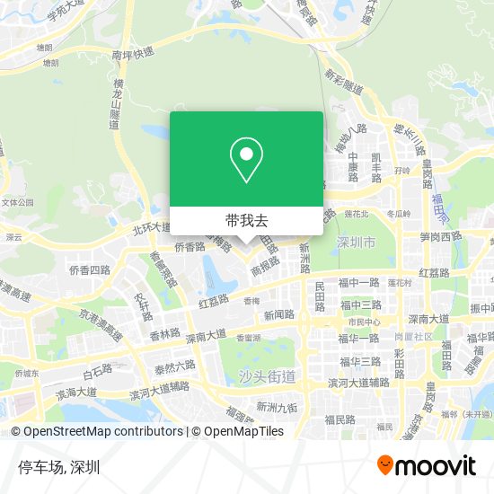 停车场地图