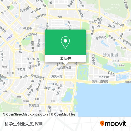 留学生创业大厦地图