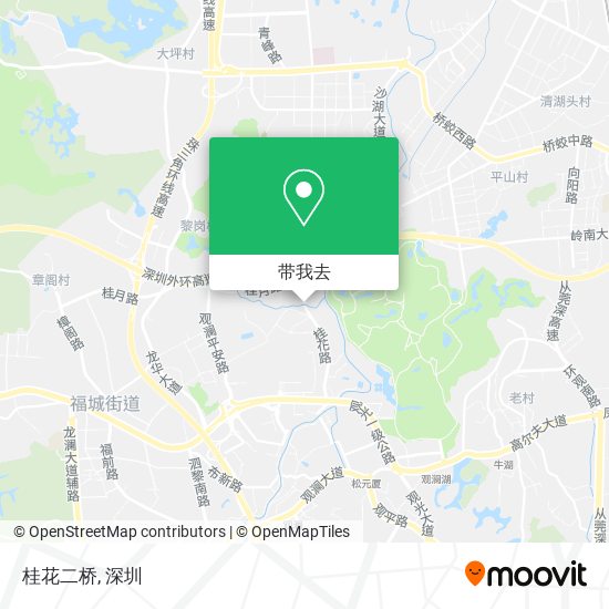 桂花二桥地图