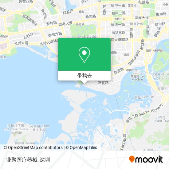 业聚医疗器械地图