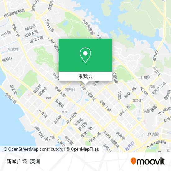 新城广场地图