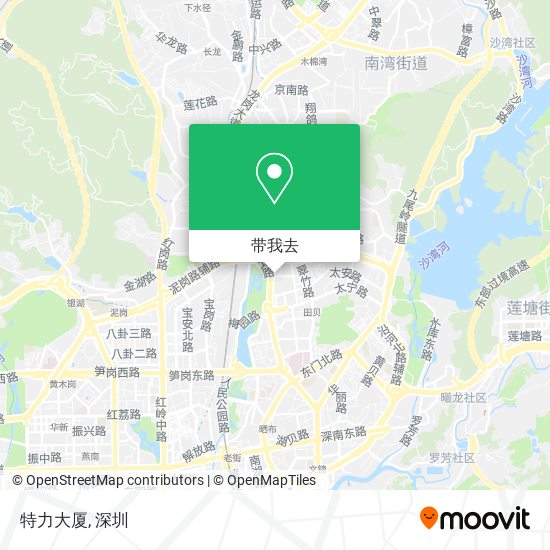 特力大厦地图