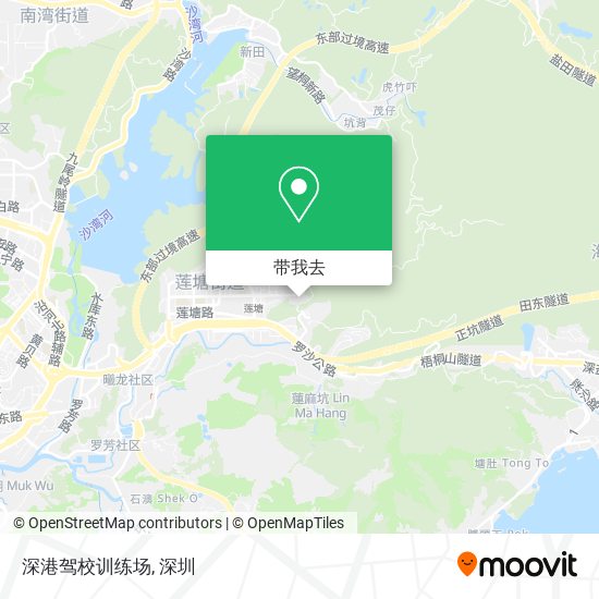 深港驾校训练场地图