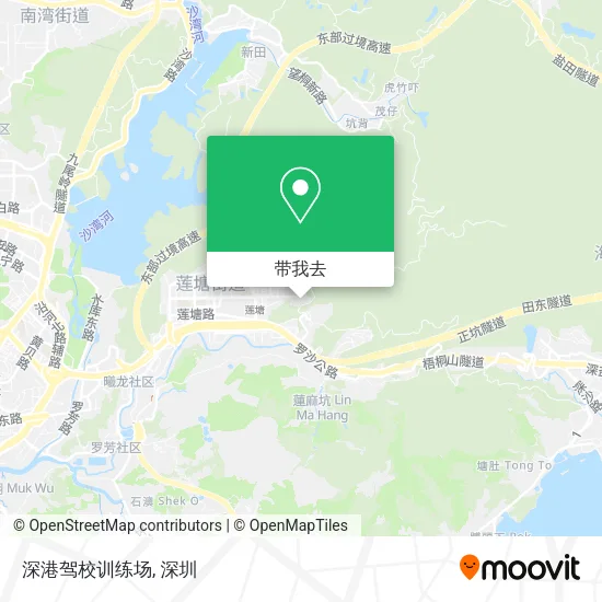 深港驾校训练场地图