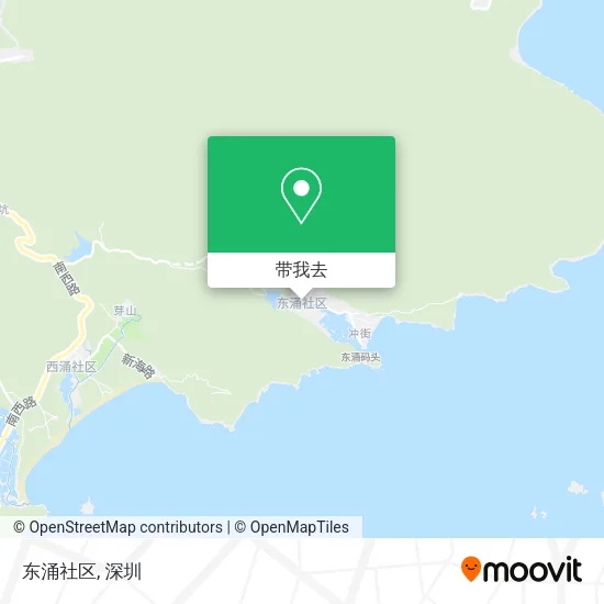 东涌社区地图