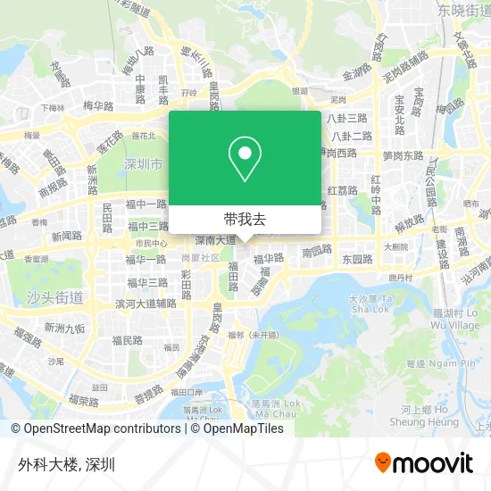 外科大楼地图