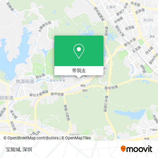 宝能城地图