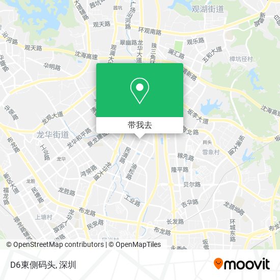 D6東側码头地图