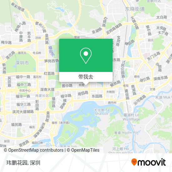 玮鹏花园地图