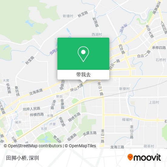 田脚小桥地图
