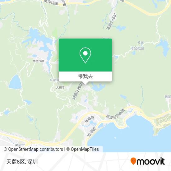 天麓8区地图