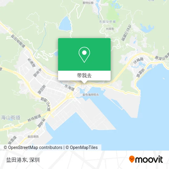 盐田港东地图