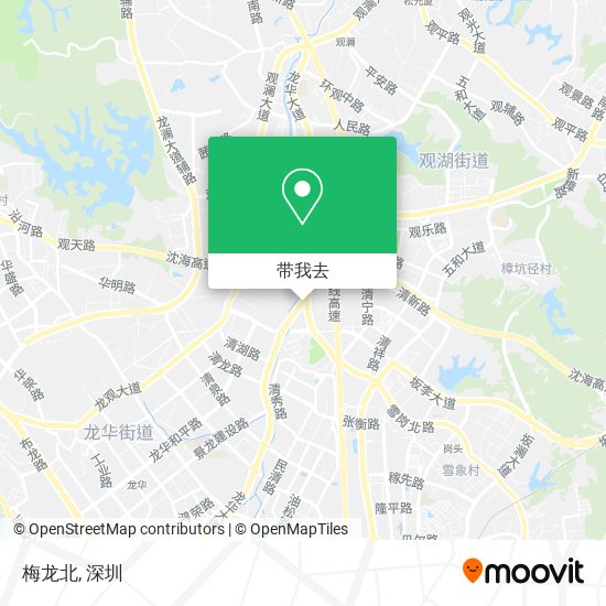 梅龙北地图