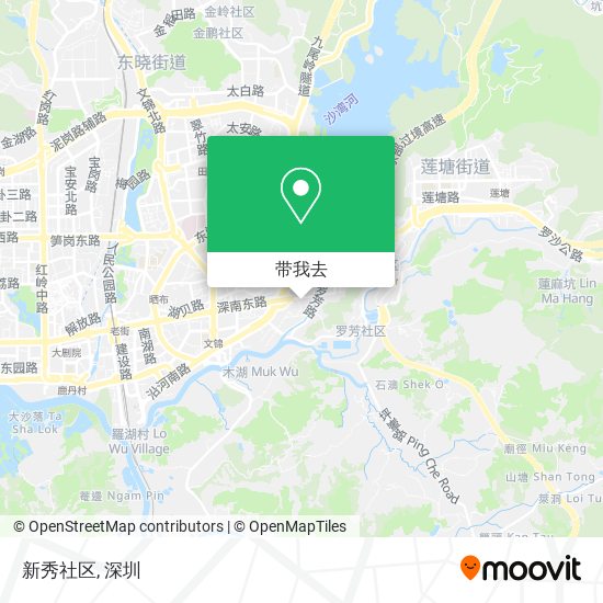 新秀社区地图