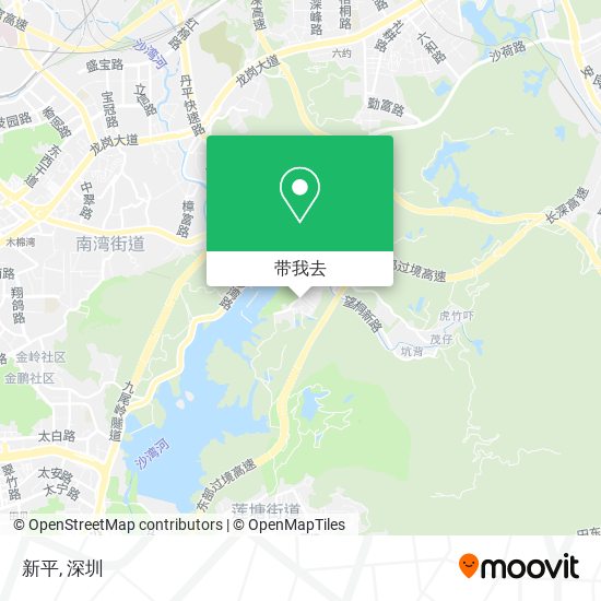 新平地图