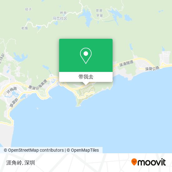 涯角岭地图