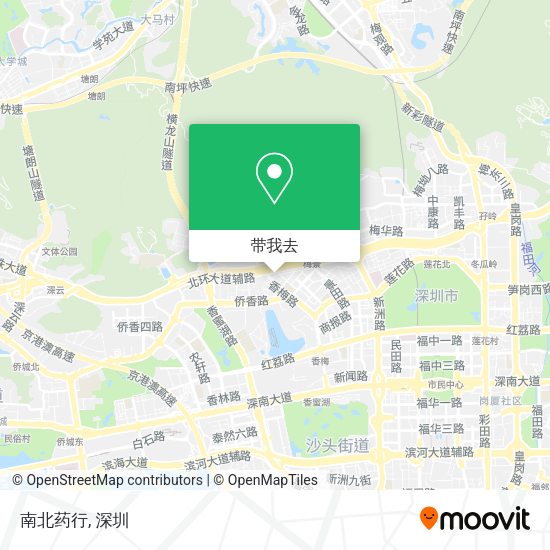 南北药行地图