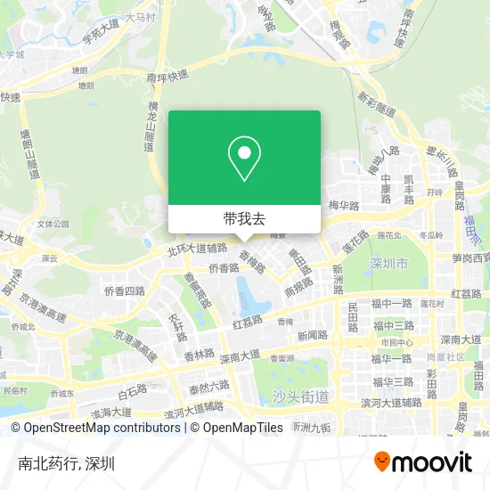 南北药行地图