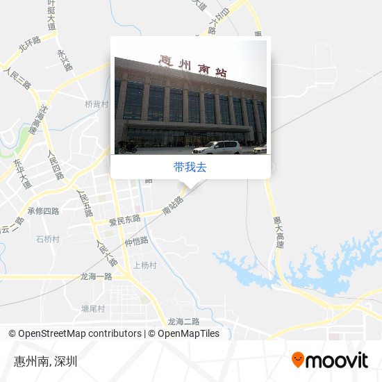 惠州南地图