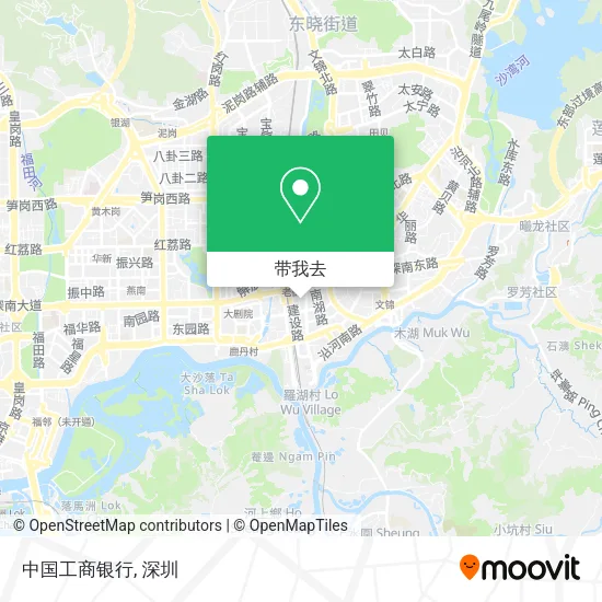 中国工商银行地图