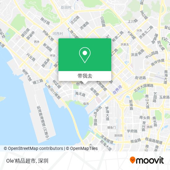 Ole'精品超市地图