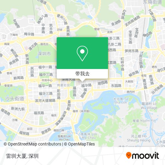 雷圳大厦地图