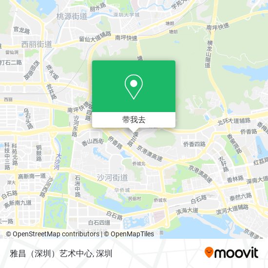 雅昌（深圳）艺术中心地图