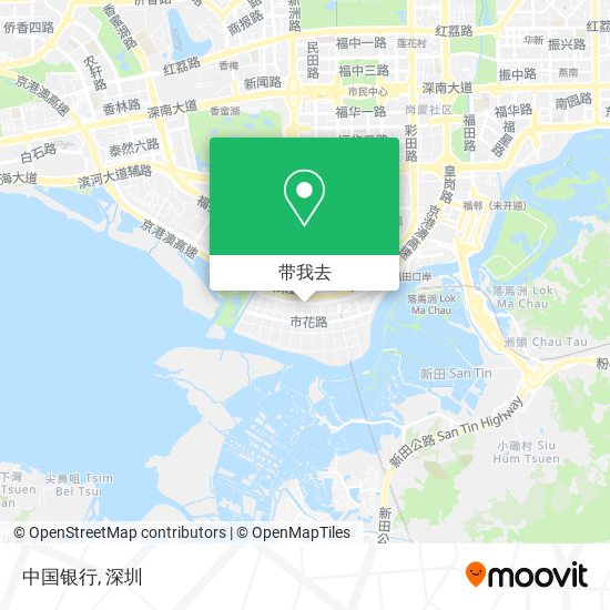 中国银行地图
