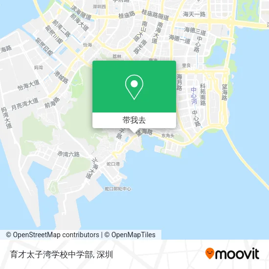 育才太子湾学校中学部地图